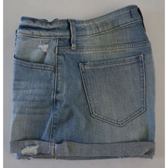 Studio Blue S36070LDC Women's Sz 29 Blue Denim Cuffed Shorts $68 - Picture 4 of 4